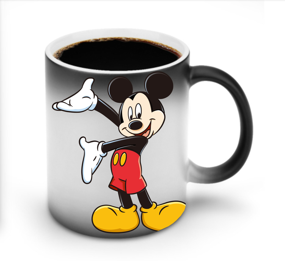 ミッキーマウス Mickey Mouse 温度変色マグカップ