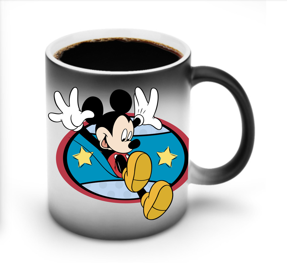 ミッキーマウス Mickey Mouse 温度変色マグカップ