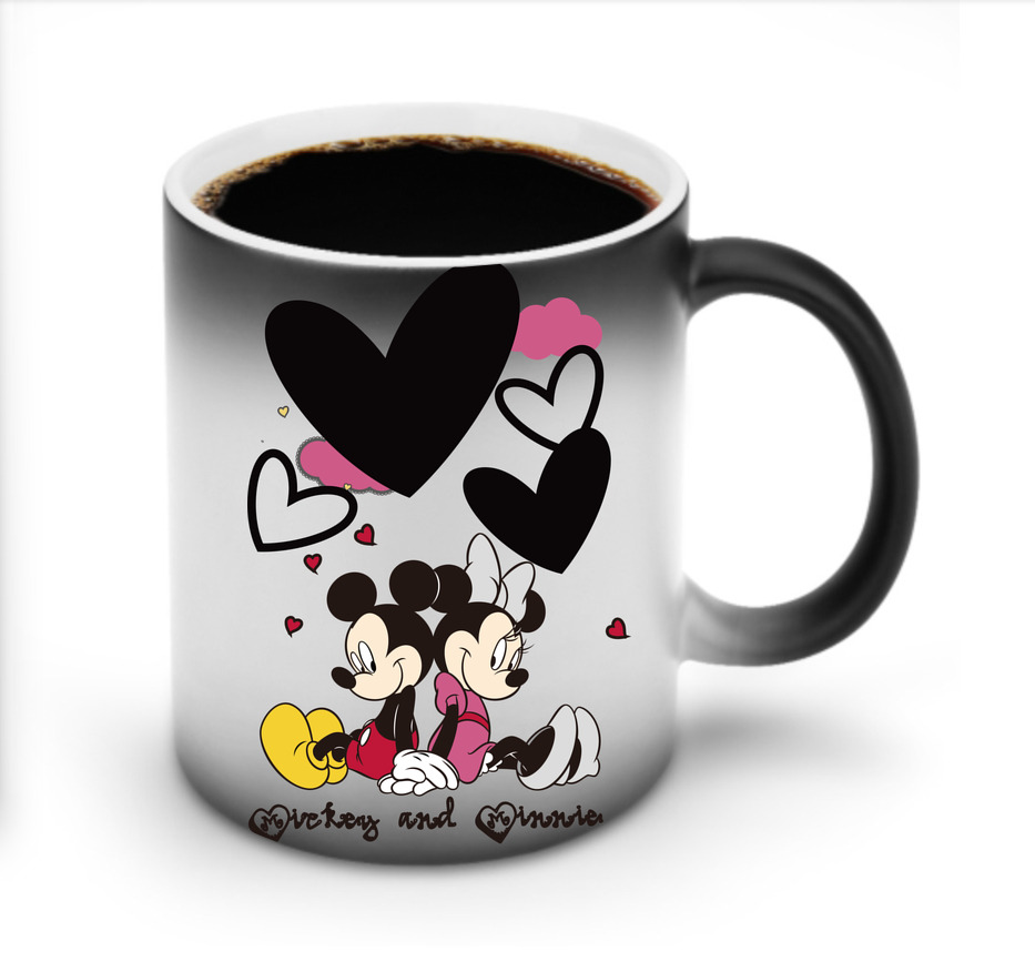 ミッキーマウス Mickey Mouse 温度変色マグカップ