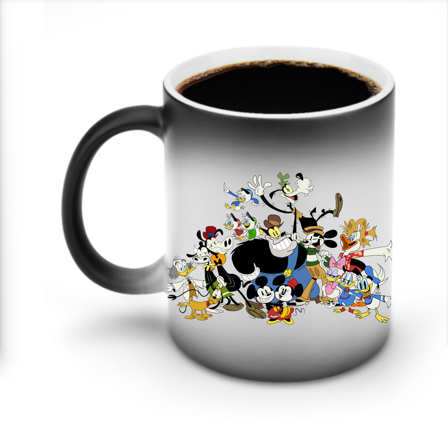 ミッキーマウス Mickey Mouse 温度変色マグカップ