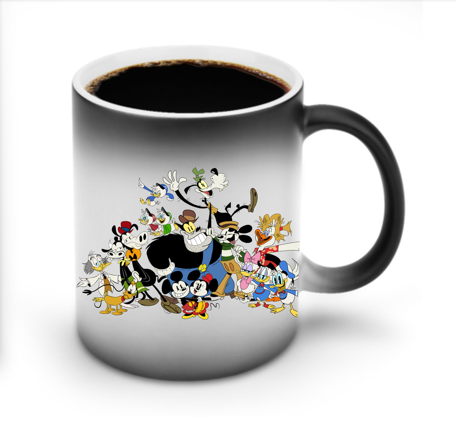 ミッキーマウス Mickey Mouse 温度変色マグカップ