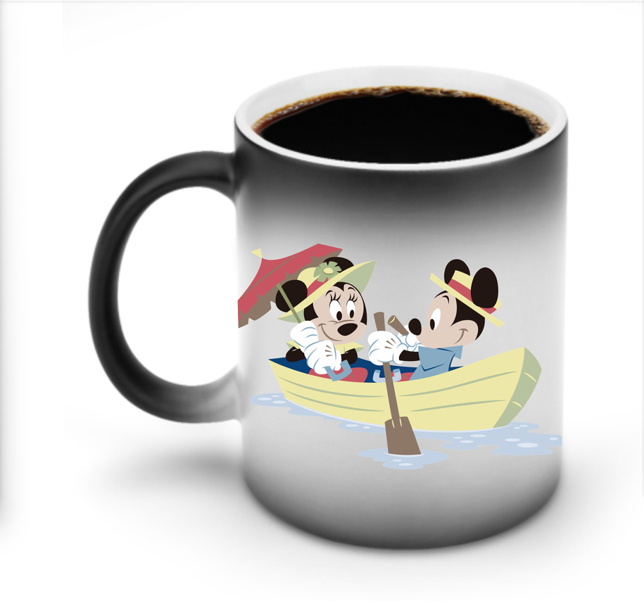 ミッキーマウス Mickey Mouse 温度変色マグカップ