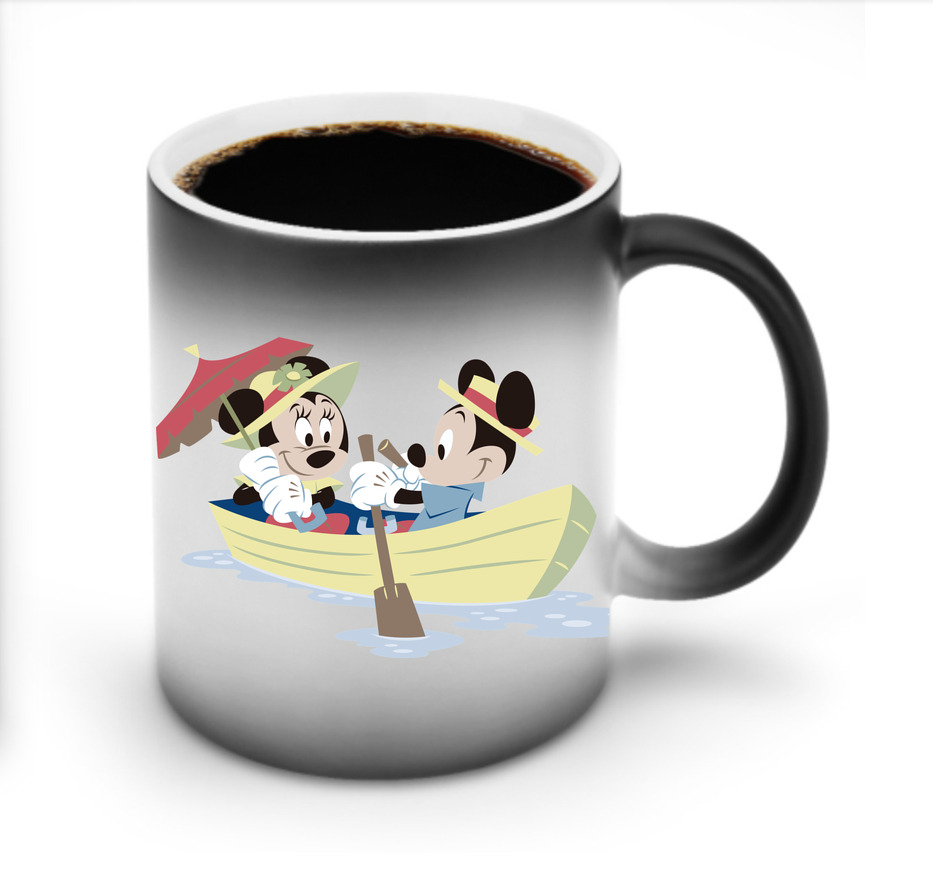 ミッキーマウス Mickey Mouse 温度変色マグカップ