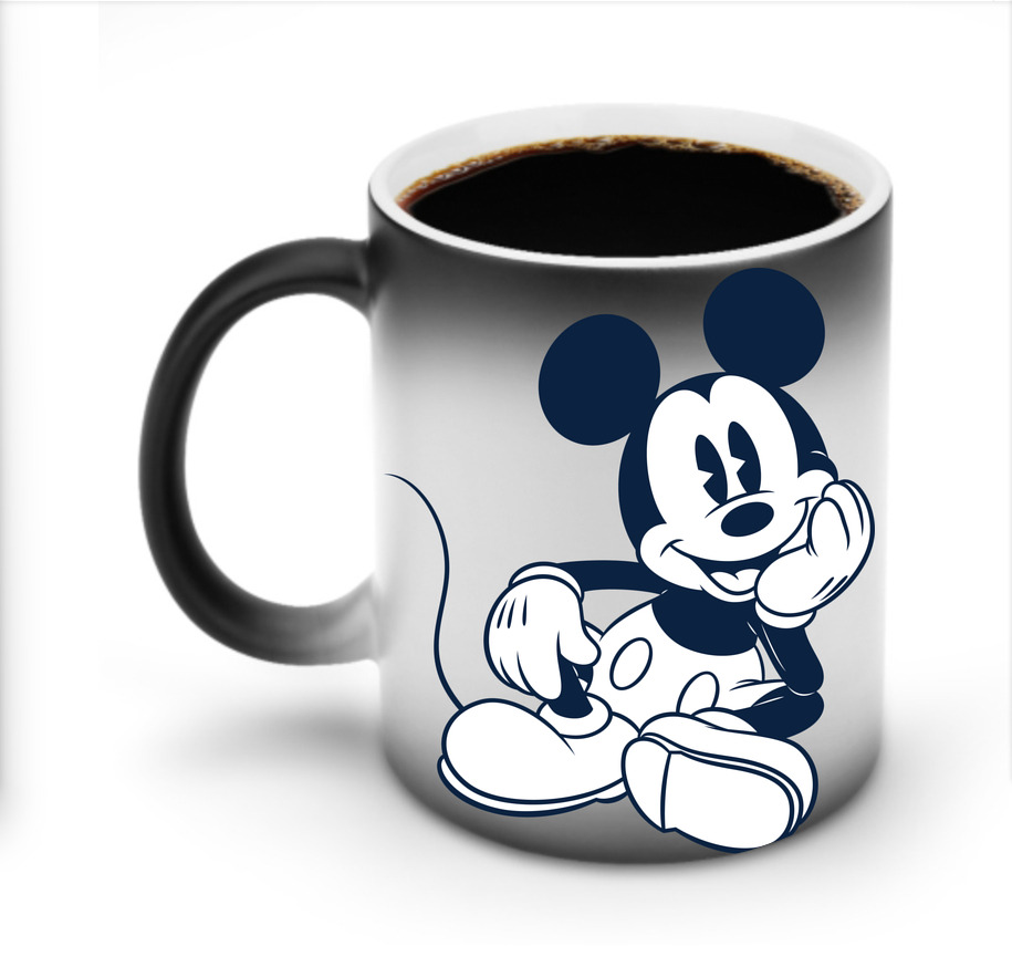 ミッキーマウス Mickey Mouse 温度変色マグカップ