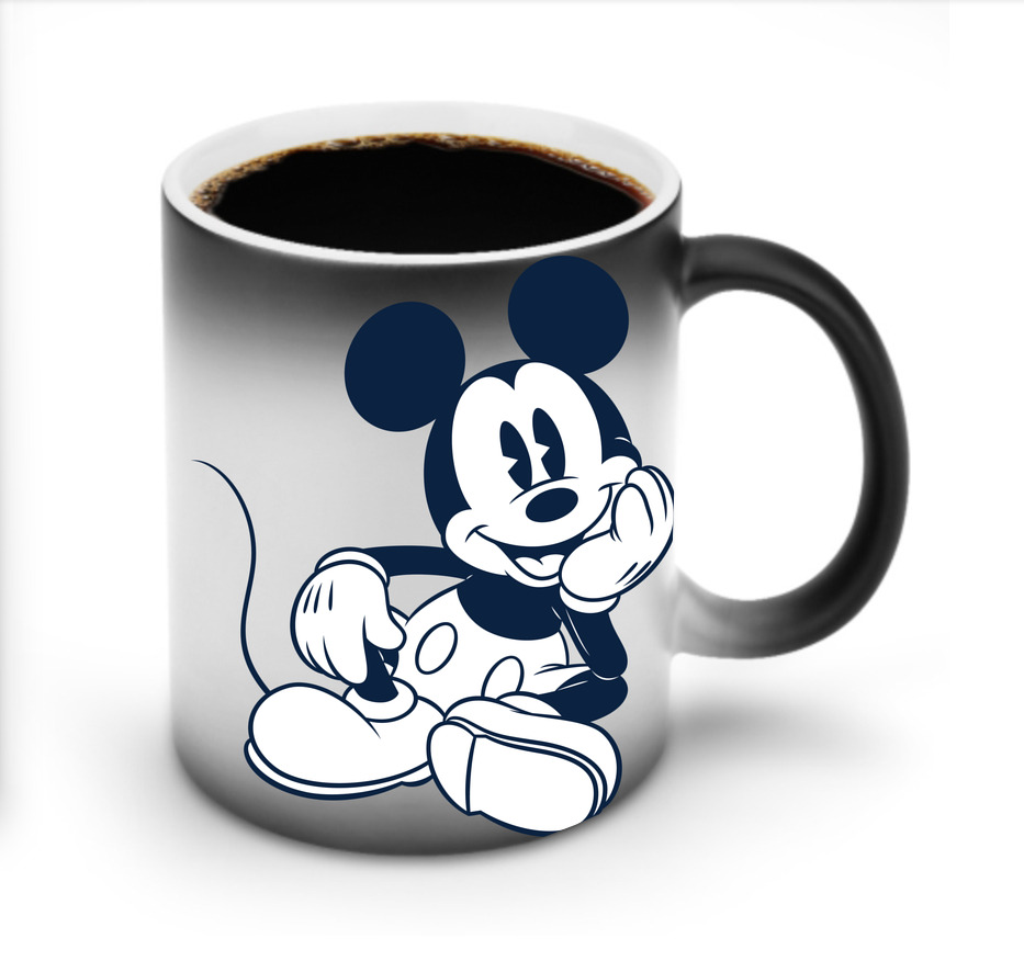 ミッキーマウス Mickey Mouse 温度変色マグカップ