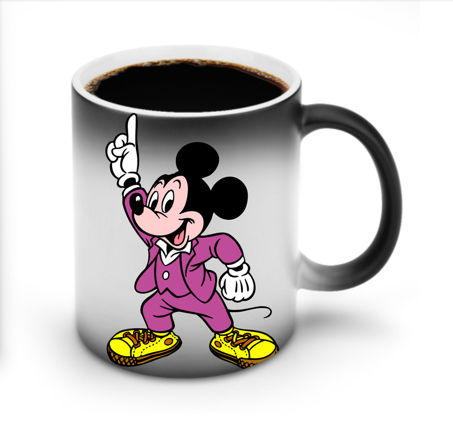 （画像用） ミッキーマウス Mickey Mouse 温度変色マグカップ