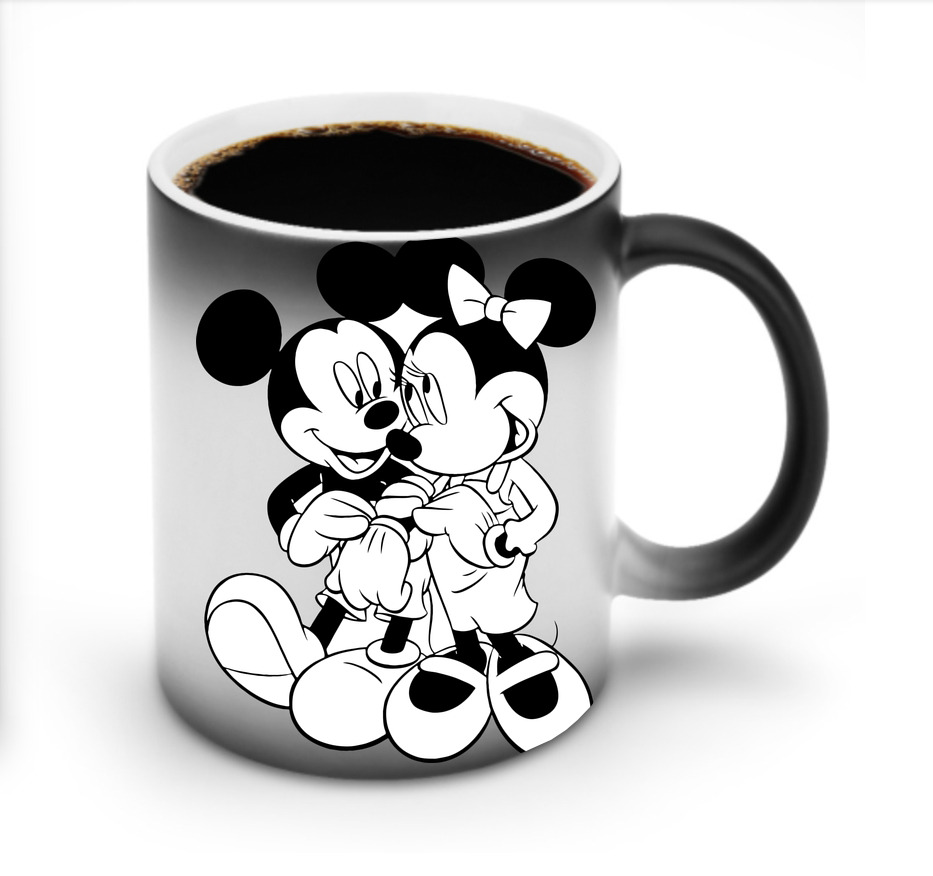 ミッキーマウス Mickey Mouse 温度変色マグカップ