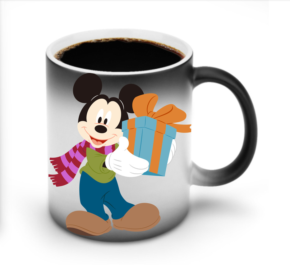 ミッキーマウス Mickey Mouse 温度変色マグカップ
