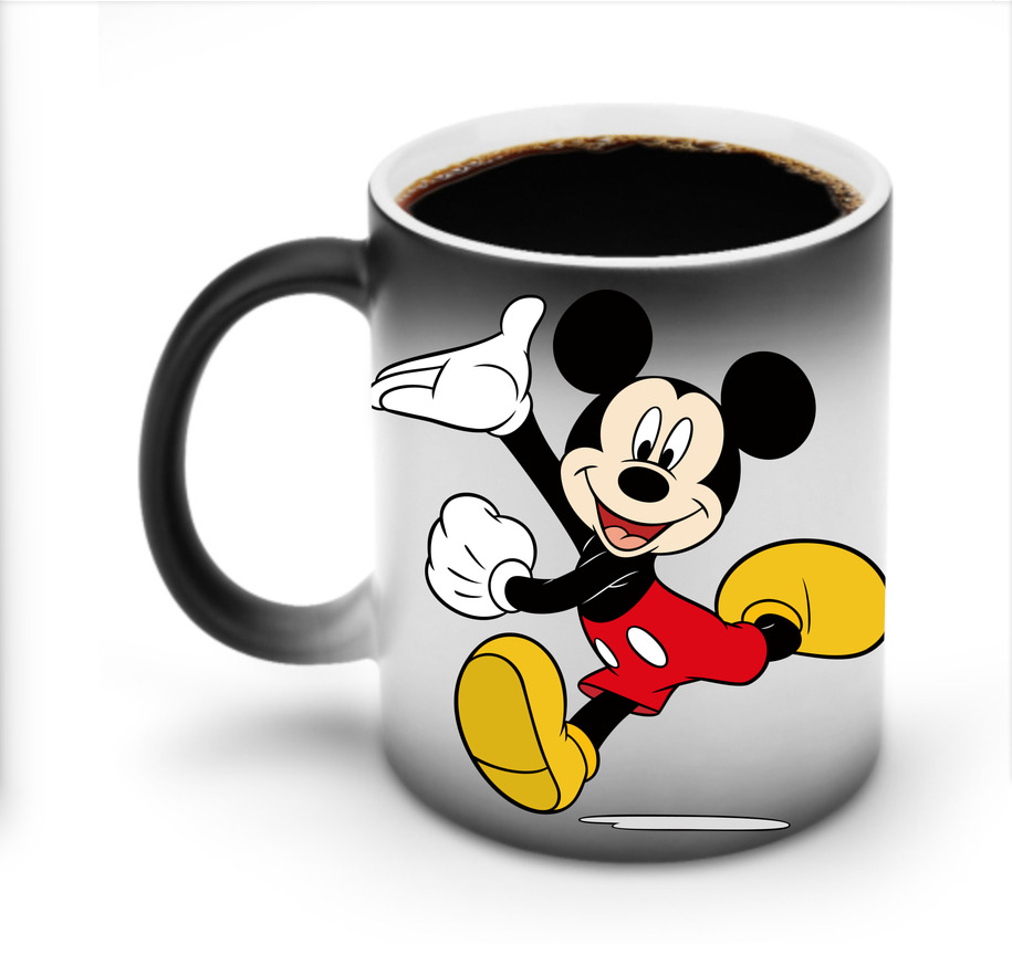 ミッキーマウス Mickey Mouse 温度変色マグカップ
