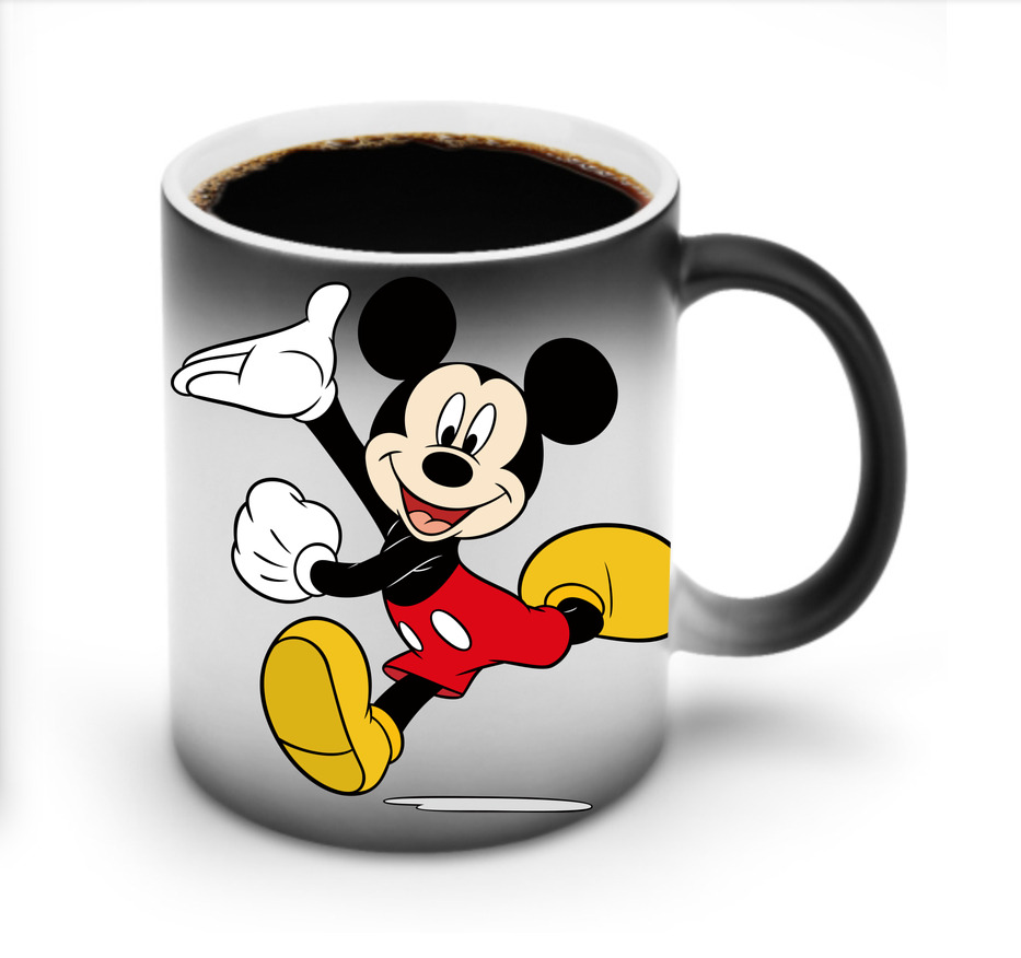 ミッキーマウス Mickey Mouse 温度変色マグカップ