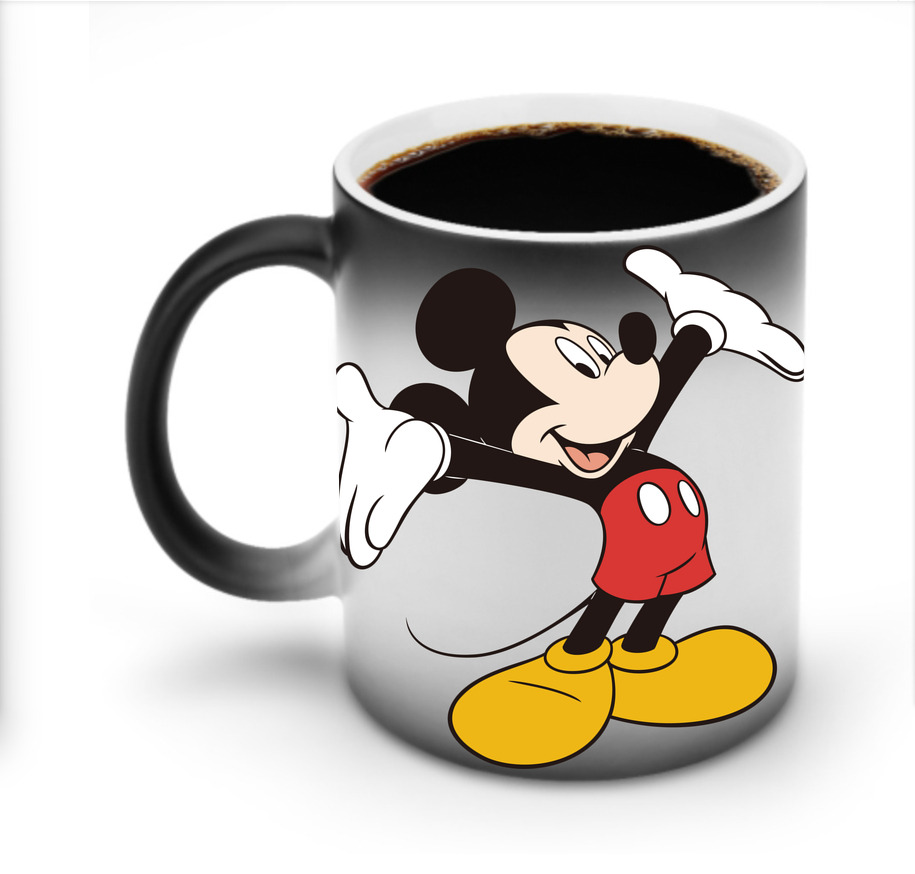 ミッキーマウス Mickey Mouse 温度変色マグカップ