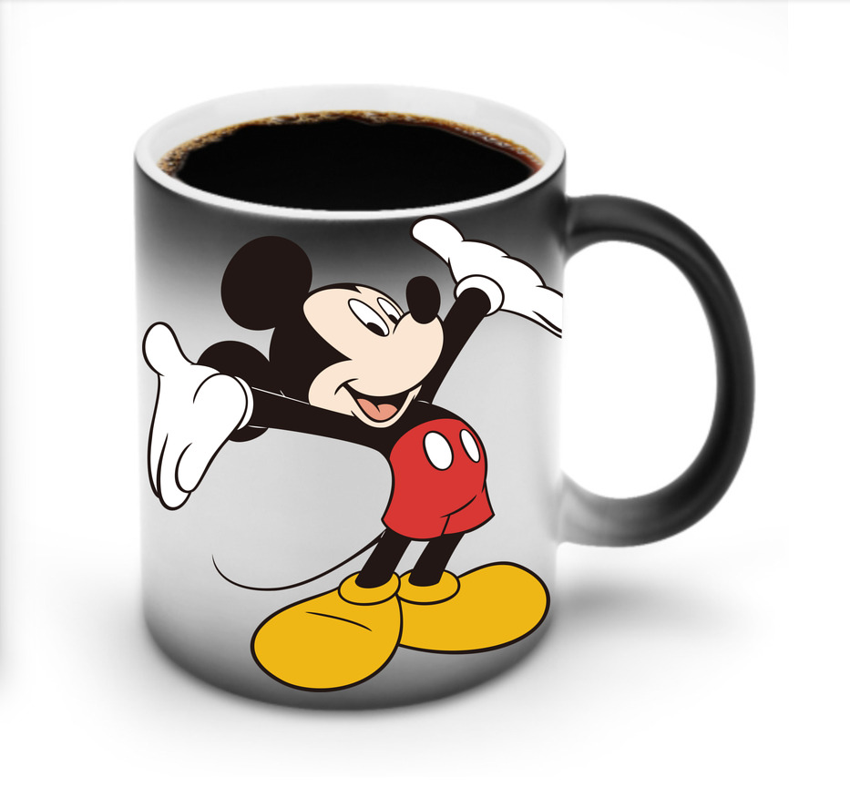 ミッキーマウス Mickey Mouse 温度変色マグカップ