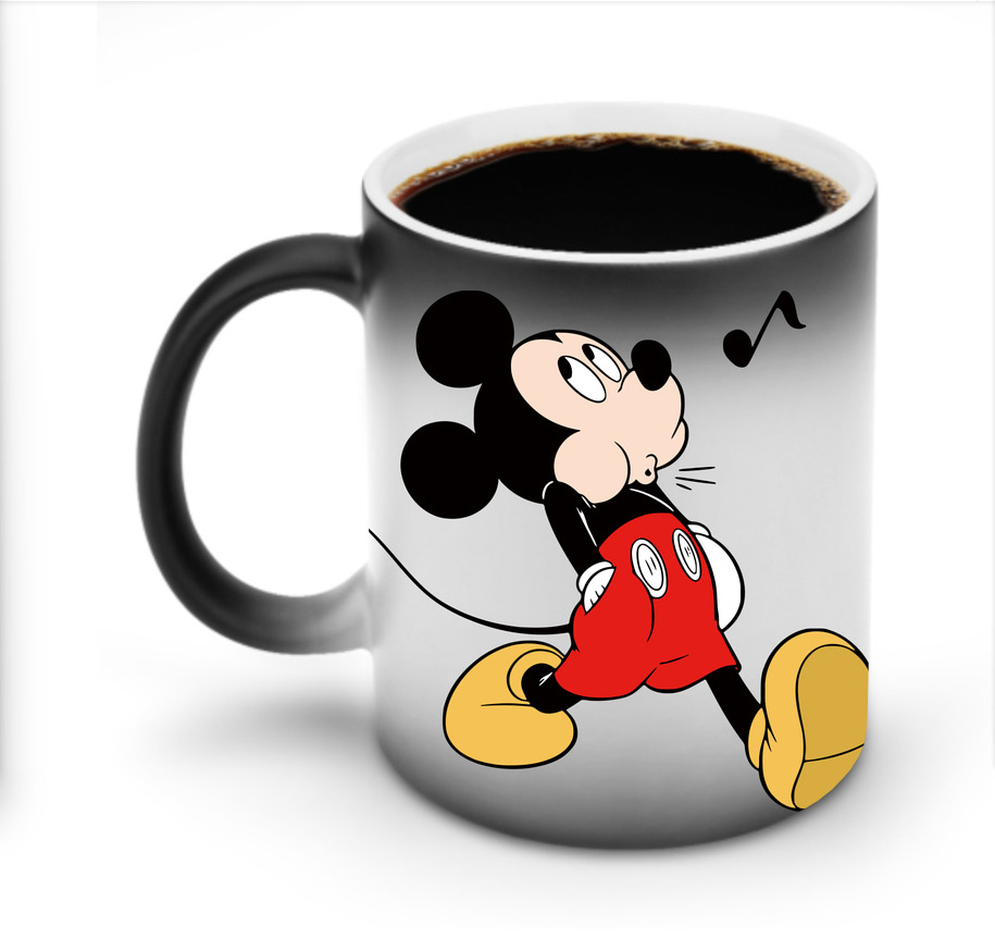 ミッキーマウス Mickey Mouse 温度変色マグカップ