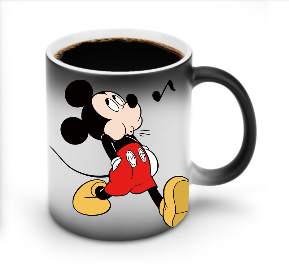 ミッキーマウス Mickey Mouse 温度変色マグカップ