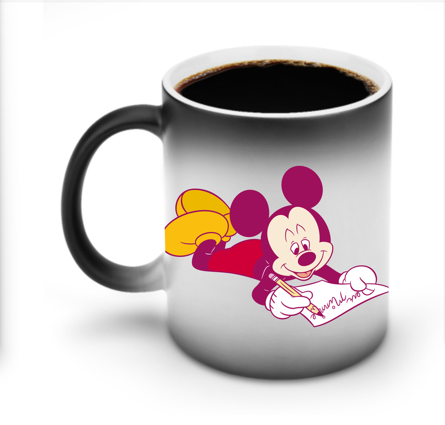 ミッキーマウス Mickey Mouse 温度変色マグカップ