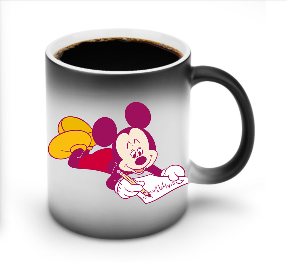 ミッキーマウス Mickey Mouse 温度変色マグカップ
