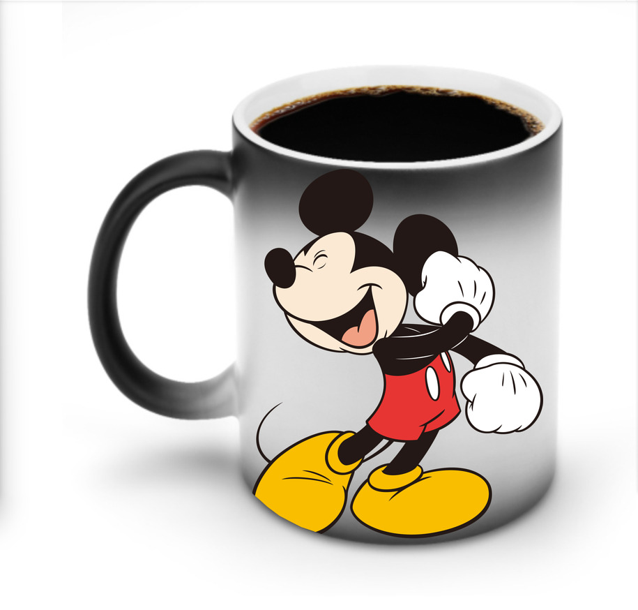 ミッキーマウス Mickey Mouse 温度変色マグカップ