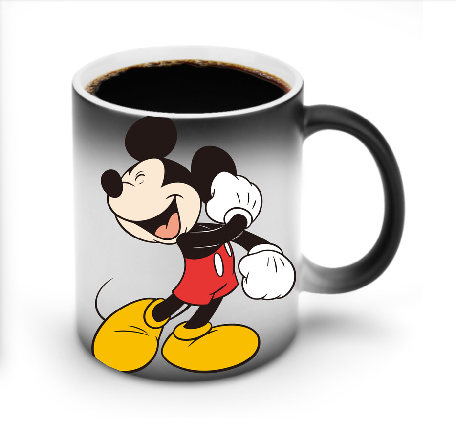 ミッキーマウス Mickey Mouse 温度変色マグカップ