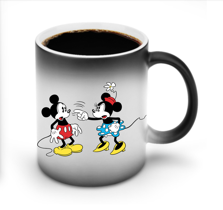 ミッキーマウス Mickey Mouse 温度変色マグカップ