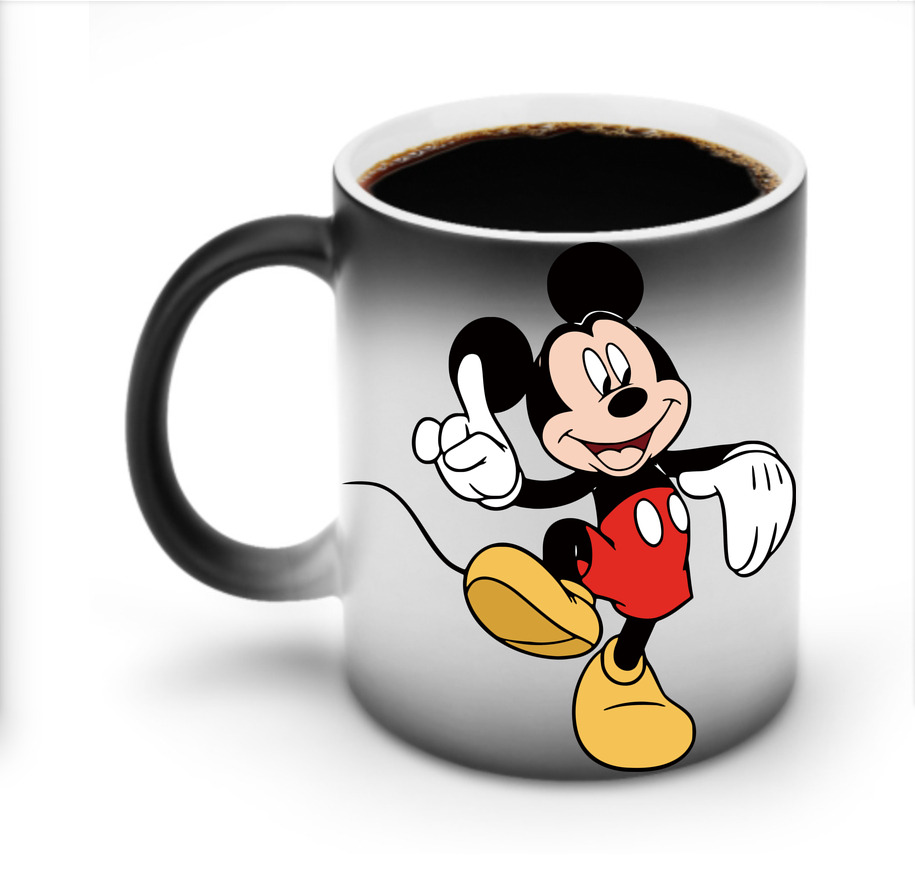 ミッキーマウス Mickey Mouse 温度変色マグカップ