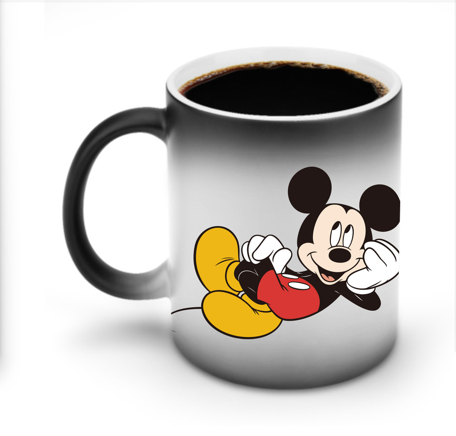 ミッキーマウス Mickey Mouse 温度変色マグカップ