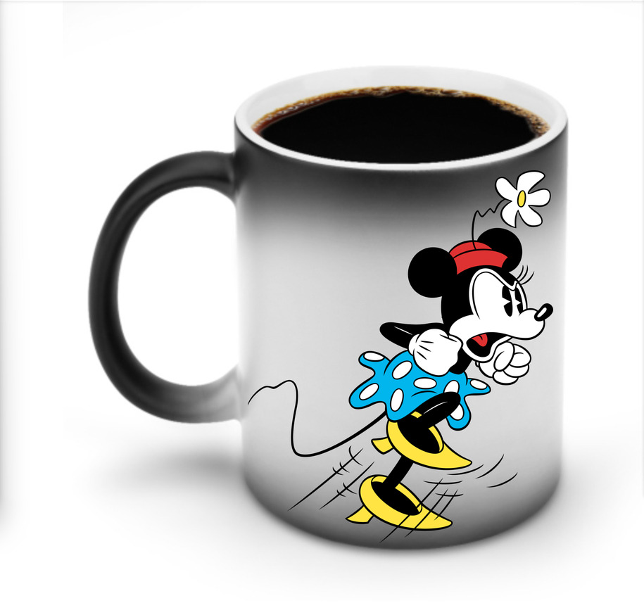 ミッキーマウス Mickey Mouse 温度変色マグカップ