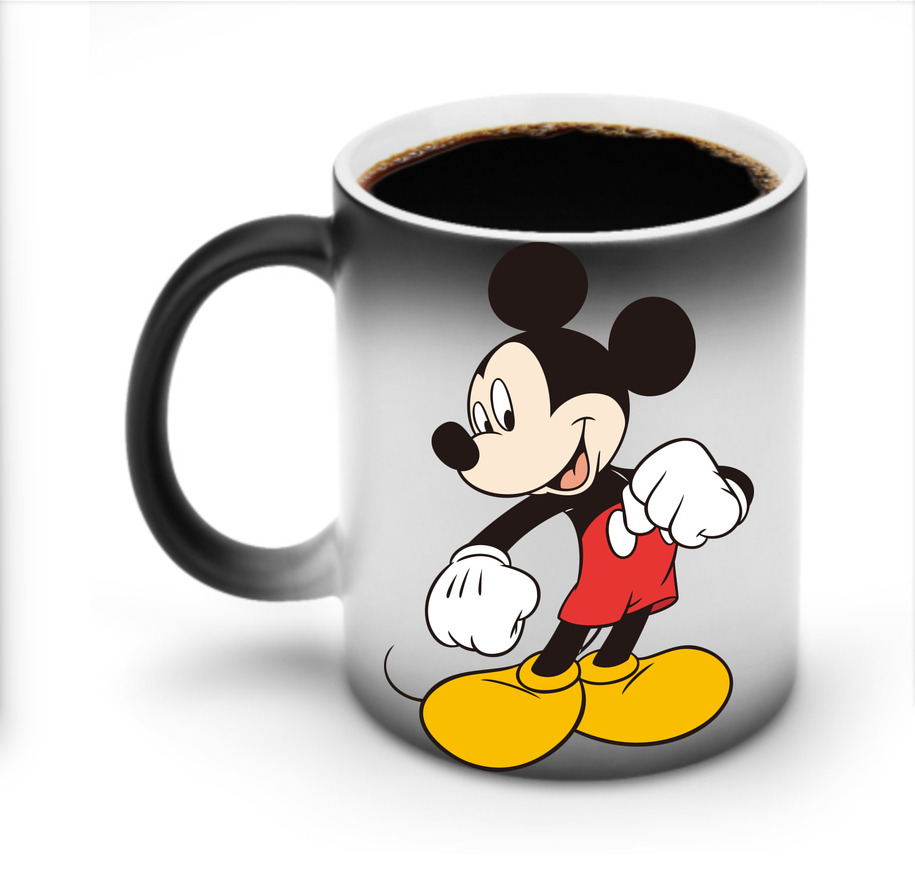 ミッキーマウス Mickey Mouse 温度変色マグカップ