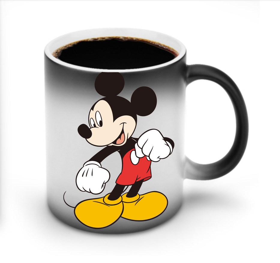 ミッキーマウス Mickey Mouse 温度変色マグカップ