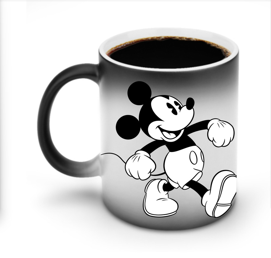 ミッキーマウス Mickey Mouse 温度変色マグカップ