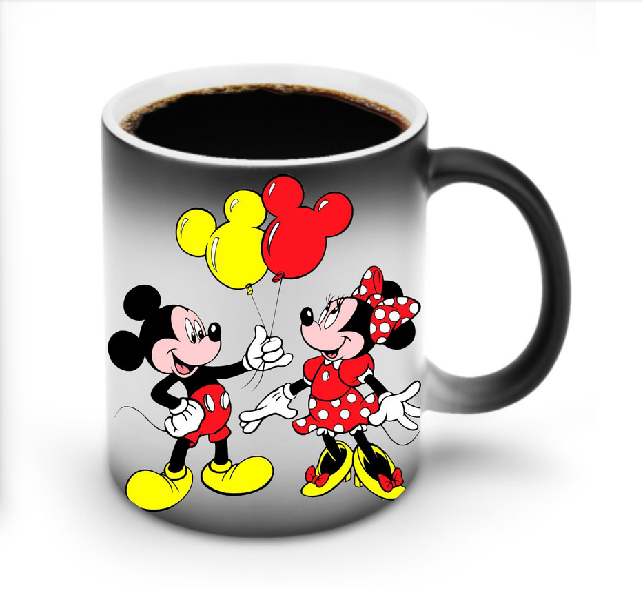 ミッキーマウス Mickey Mouse 温度変色マグカップ
