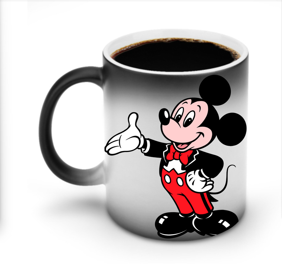 ミッキーマウス Mickey Mouse 温度変色マグカップ