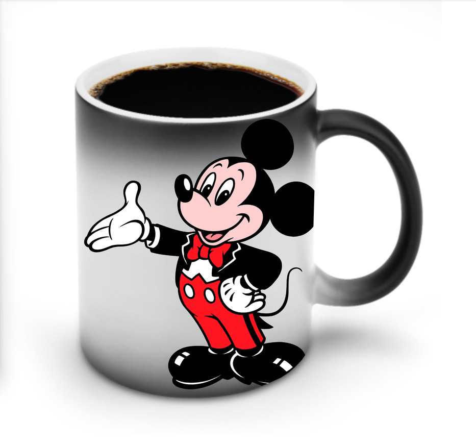 ミッキーマウス Mickey Mouse 温度変色マグカップ