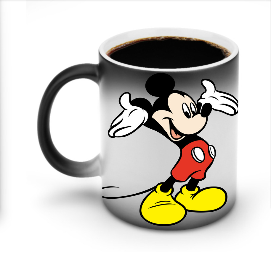 ミッキーマウス Mickey Mouse 温度変色マグカップ