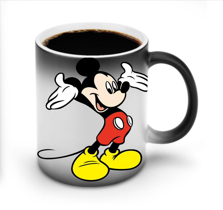 ミッキーマウス Mickey Mouse 温度変色マグカップ