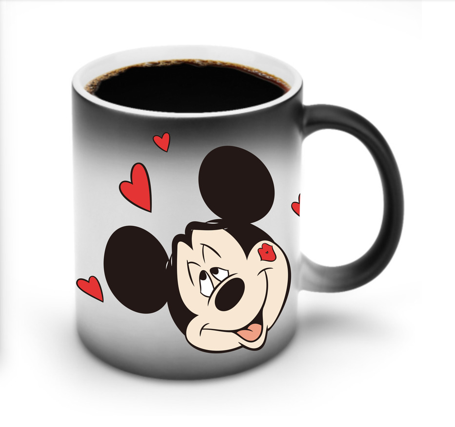 ミッキーマウス Mickey Mouse 温度変色マグカップ