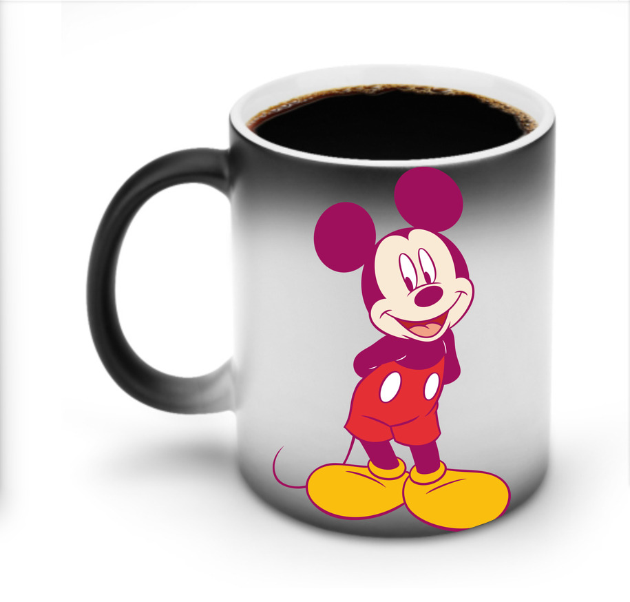 ミッキーマウス Mickey Mouse 温度変色マグカップ