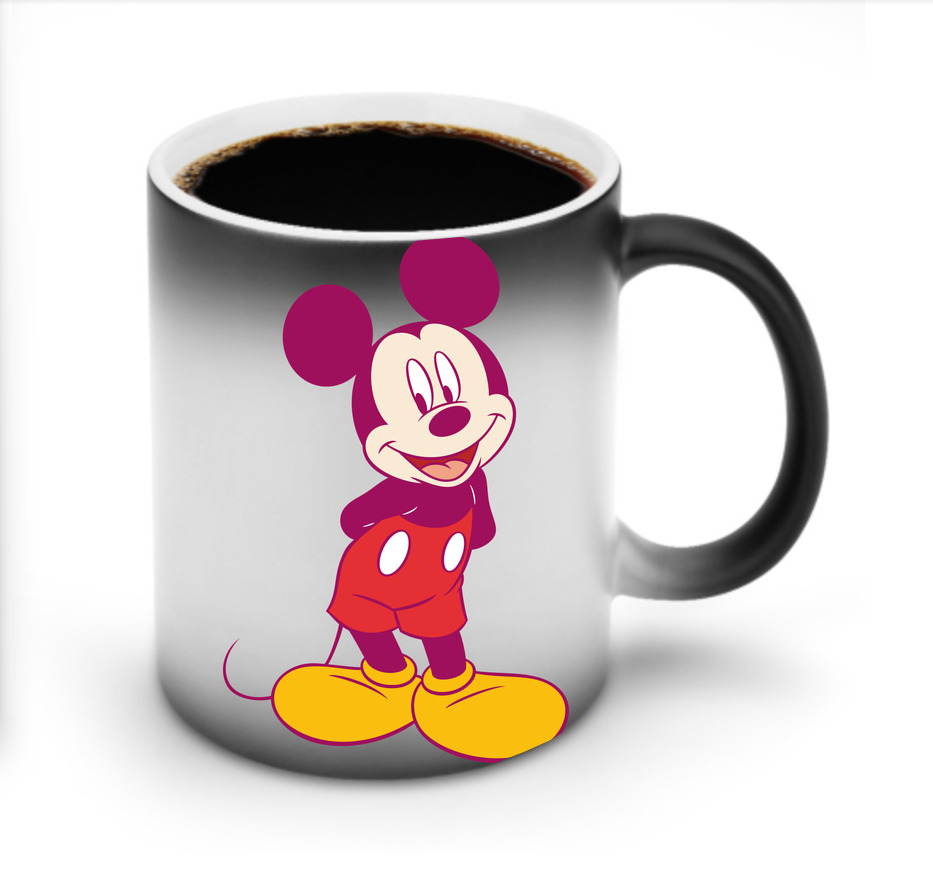 ミッキーマウス Mickey Mouse 温度変色マグカップ