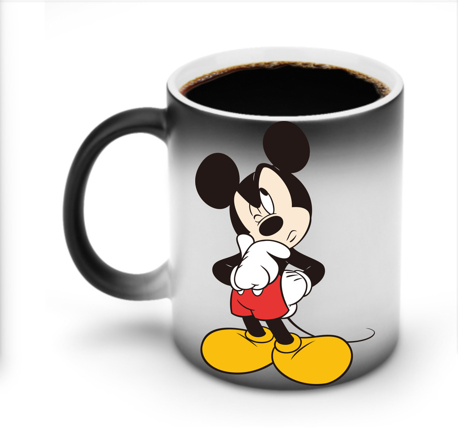 ミッキーマウス Mickey Mouse 温度変色マグカップ