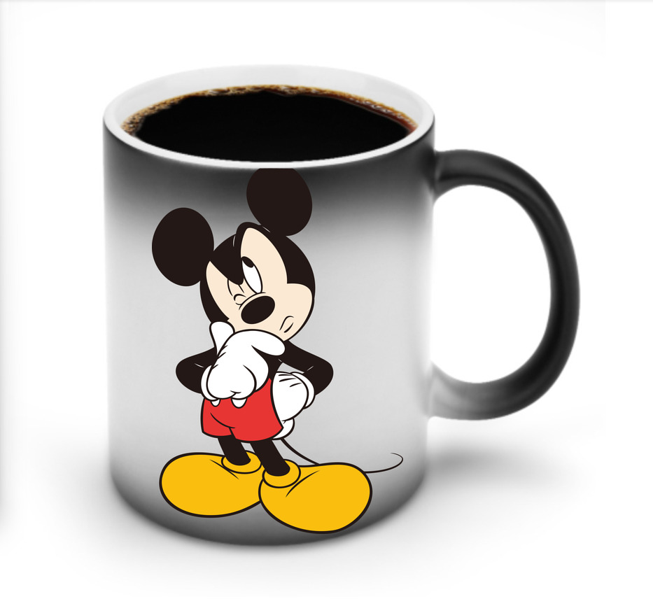 ミッキーマウス Mickey Mouse 温度変色マグカップ