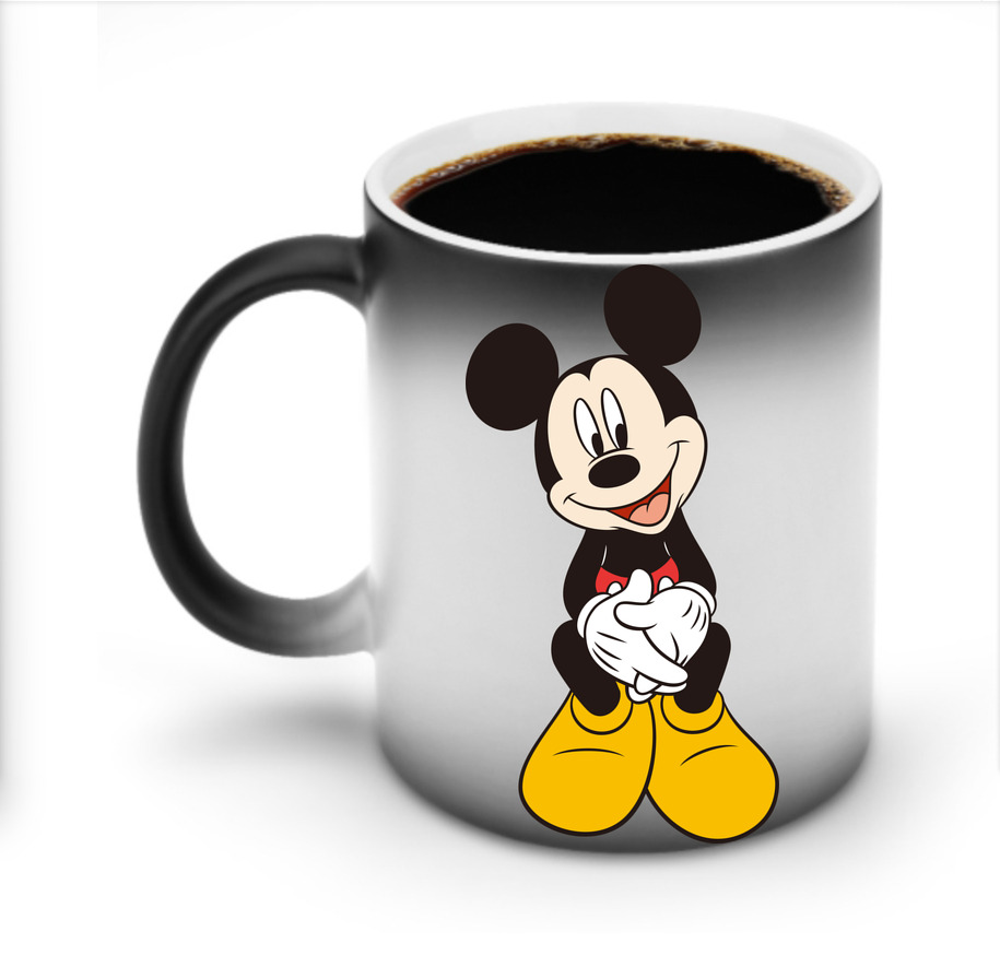 ミッキーマウス Mickey Mouse 温度変色マグカップ