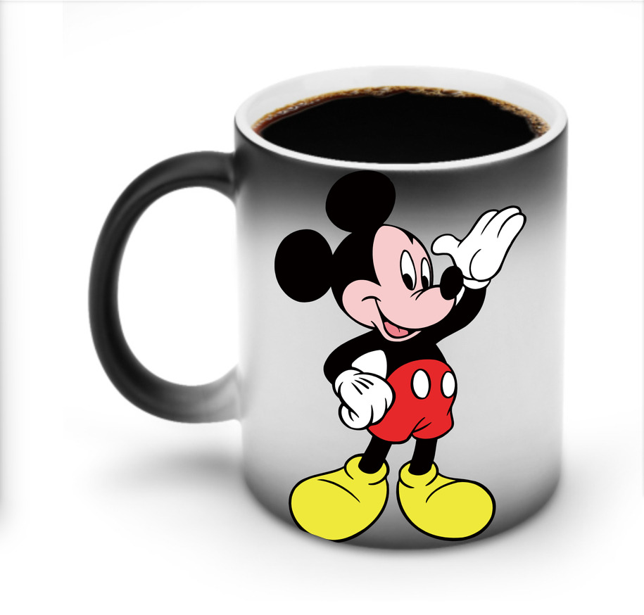 ミッキーマウス Mickey Mouse 温度変色マグカップ