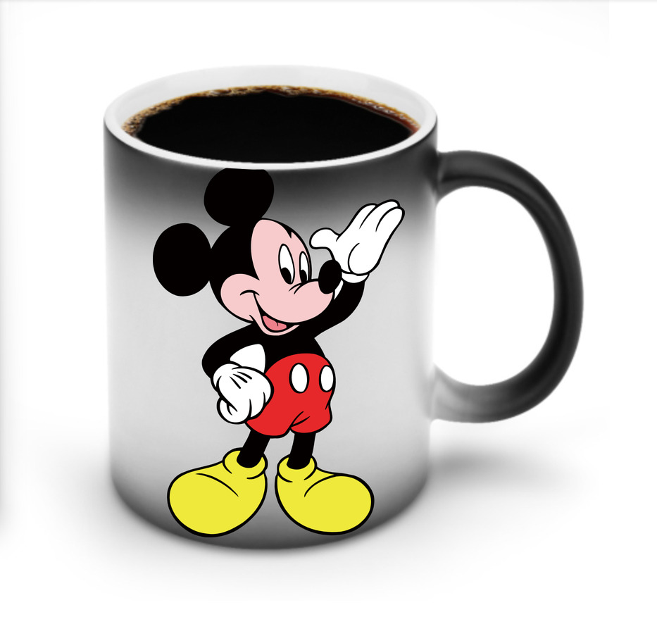 ミッキーマウス Mickey Mouse 温度変色マグカップ