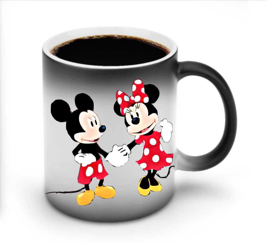 ミッキーマウス Mickey Mouse 温度変色マグカップ