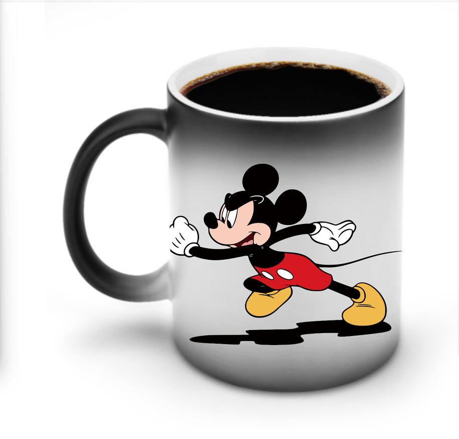 ミッキーマウス Mickey Mouse 温度変色マグカップ