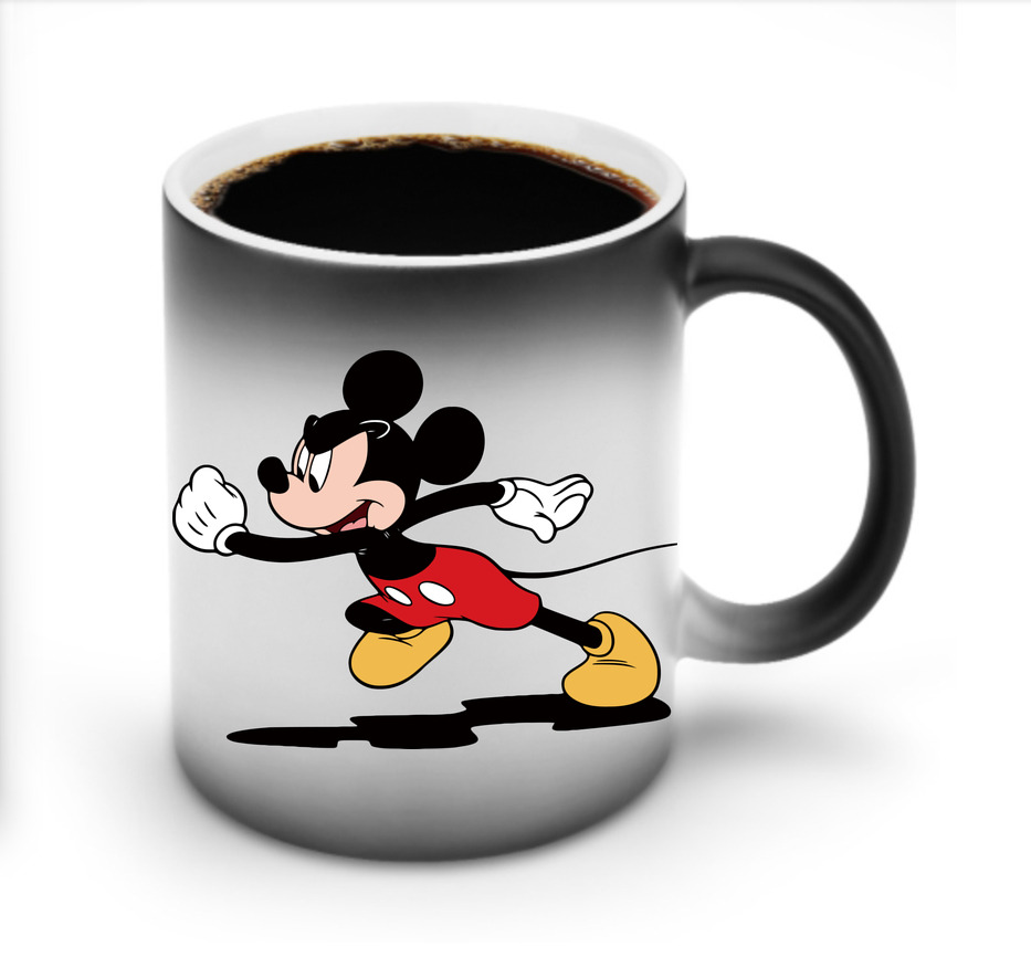 ミッキーマウス Mickey Mouse 温度変色マグカップ