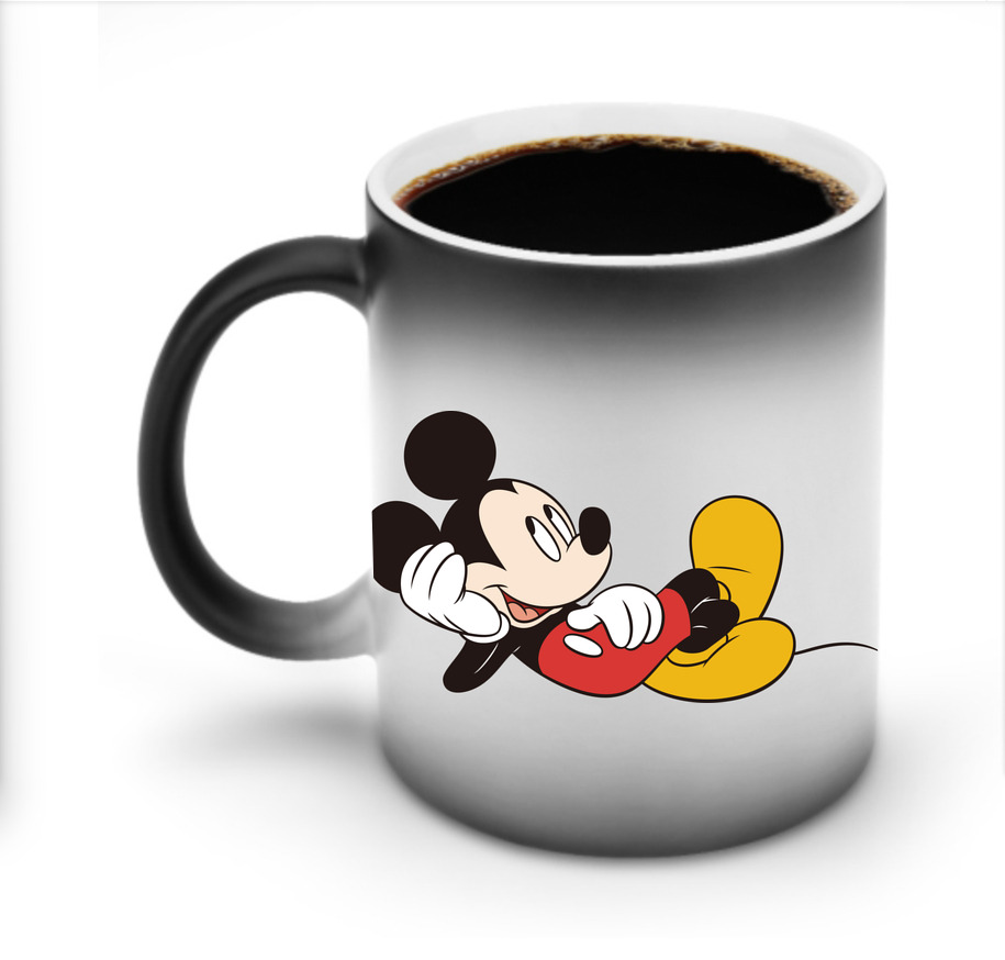 ミッキーマウス Mickey Mouse 温度変色マグカップ