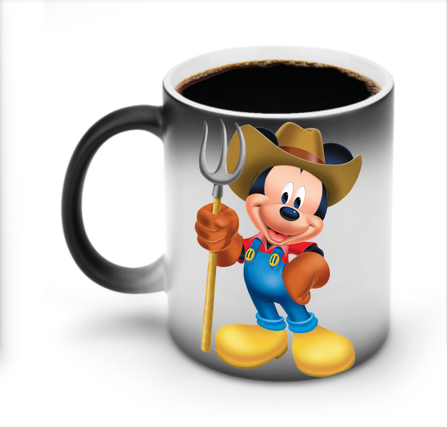 ミッキーマウス Mickey Mouse 温度変色マグカップ