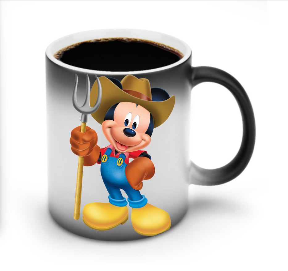ミッキーマウス Mickey Mouse 温度変色マグカップ