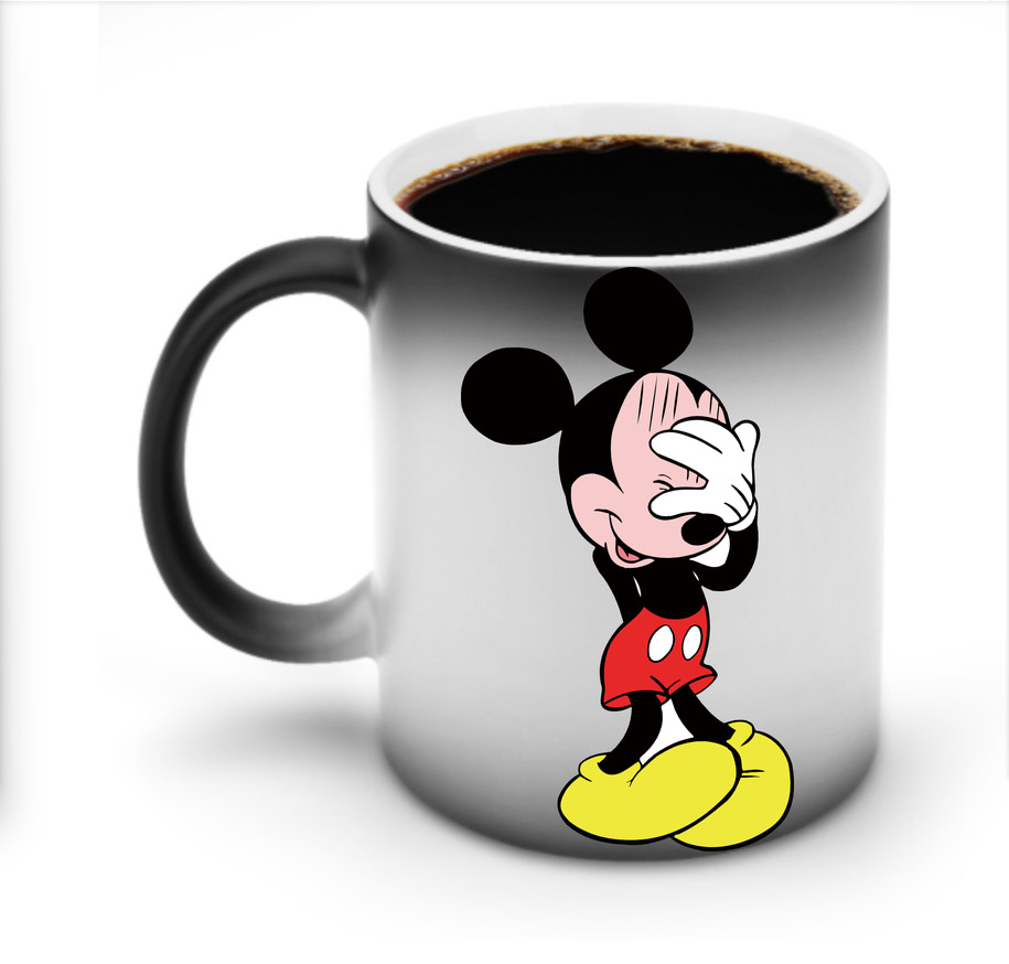 ミッキーマウス Mickey Mouse 温度変色マグカップ