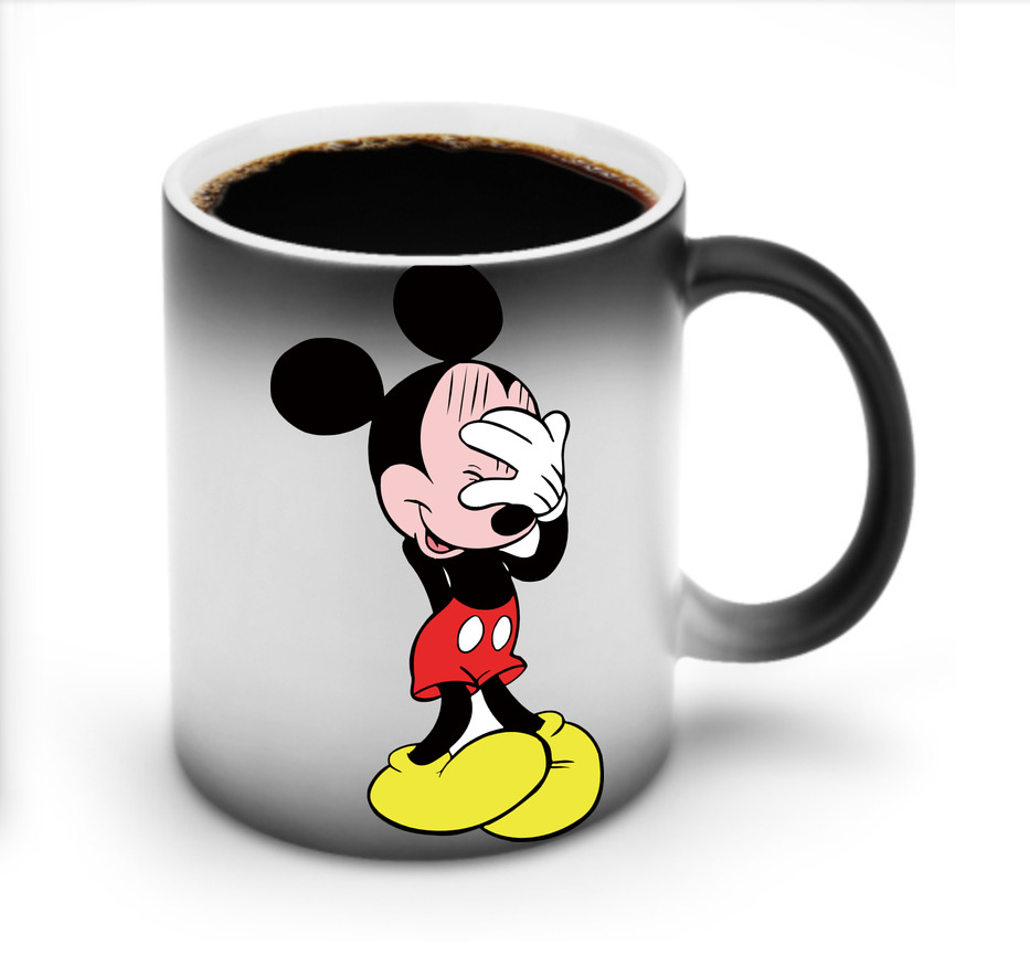 ミッキーマウス Mickey Mouse 温度変色マグカップ